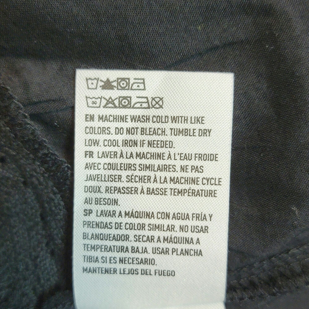 American Eagle NWT Eyelet Embroidered Cotton Peplum Blouse Black XS V Neck - Picture 10 of 11